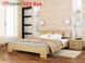Ліжко дерев'яне Титан 120х190 Щит з лаковим покриттям та ортопедичними ламелями. 1262290553 фото 3