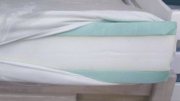 Матрац м'який ортопедичний безпружинний Foam Time Maxi 70x190 &bull; 20 см sf0154 фото