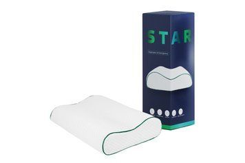 Ортопедична подушка з пам'яттю Highfoam Noble Star М: 49х32х10,5 см hf_p000403 фото