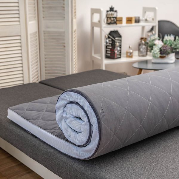 Топпер Shine Gray-White 80х190 fs-0756 фото