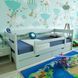 Односаотная деревянная кровать Лев из ольхи с лаковым покрытием для детской комнаты 80х190 up-02-01 фото 4